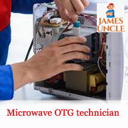 Microwave OTG technician Mr. Tapan Das in Purba Sinthee